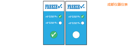 成都溫度指示標簽 冷凍檢查 Thermolabels
