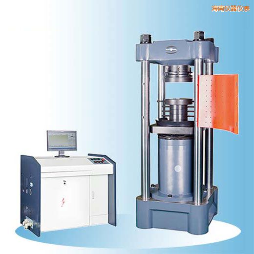 海南時代微機控制電液伺服壓力試驗機