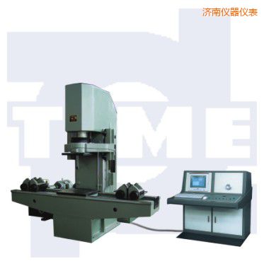 濟南微機屏顯液壓式板彈簧壓力試驗機