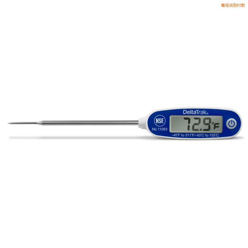 青島FlashCheck 大屏顯示自動校準(zhǔn)抗微生物尖頭探針溫度計